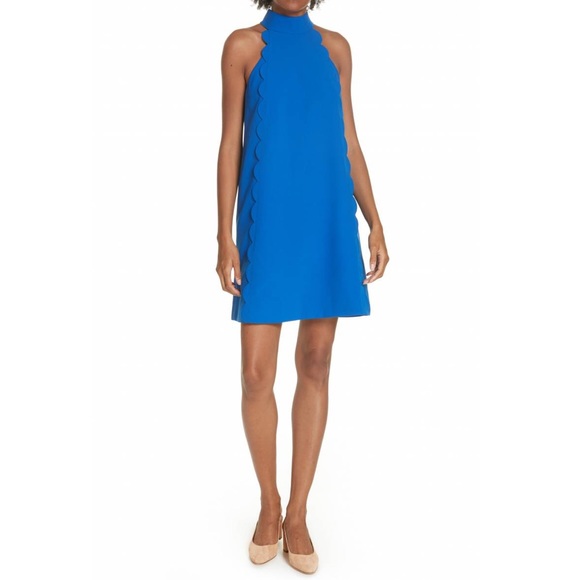 Ted Baker London Dresses & Skirts - Ted Baker London Torrii Halter Neck Scallop Tunic Dress